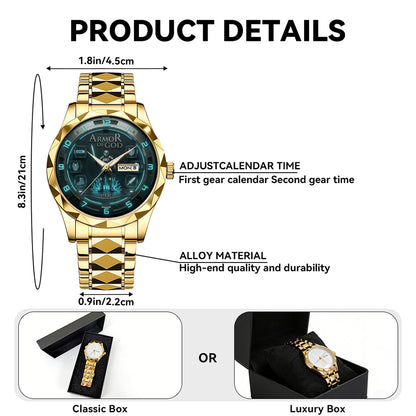 The Armor of God Collection: Personalized Luxury Men’s Watches by CHRISTIANARTBAG CAB01053026
