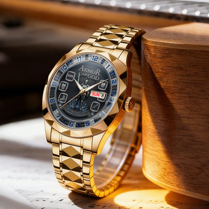 The Armor of God Collection: Personalized Luxury Men’s Watches by CHRISTIANARTBAG CAB01053026