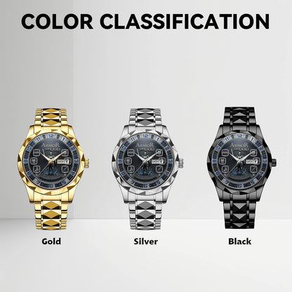 The Armor of God Collection: Personalized Luxury Men’s Watches by CHRISTIANARTBAG CAB01053026