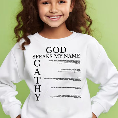 CHRISTIANARTBAG Personalized T-Shirt For Kids: Uncover the sacred meaning of your name - Personalized T-Shirt - CAB111024.