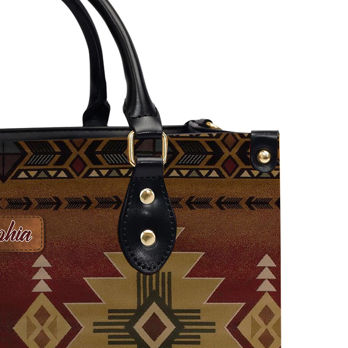 Christianartbag Handbags, Vintage hand-woven southwest lacing design, Personalized Bags, Gifts for Women, Christmas Gift, CABLTB01070923. - Christian Art Bag