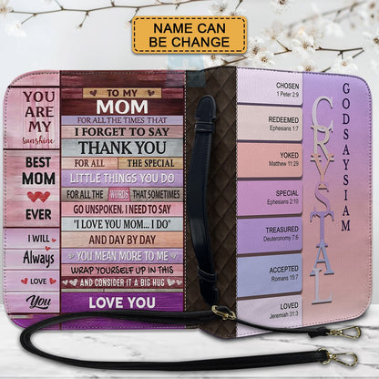 Personalized Bible Cover with Acrostic Name Verse – Custom Faith Gift for [Relationship] – CHRISTIANARTBAG CAB01042026