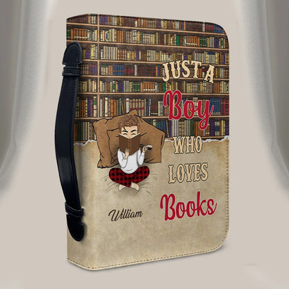 Personalized Book Cover Bag – Custom Name Bible Cover for Book Lovers | CHRISTIANARTBAG