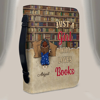 Personalized Book Cover Bag – Custom Name Bible Cover for Book Lovers | CHRISTIANARTBAG