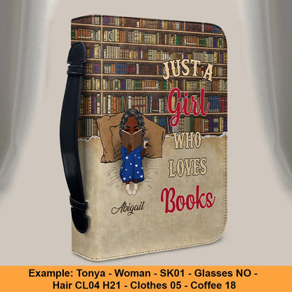 Personalized Book Cover Bag – Custom Name Bible Cover for Book Lovers | CHRISTIANARTBAG