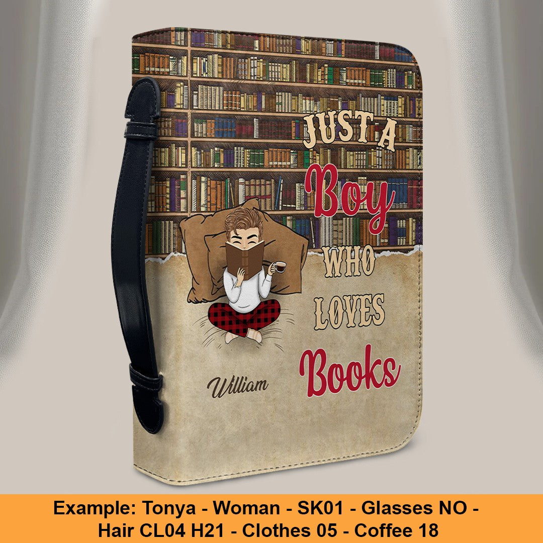 Personalized Book Cover Bag – Custom Name Bible Cover for Book Lovers | CHRISTIANARTBAG