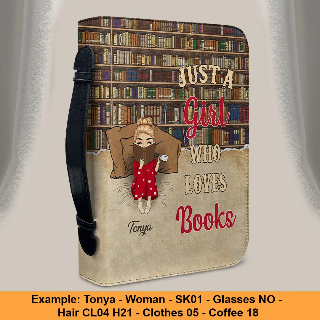 Personalized Book Cover Bag – Custom Name Bible Cover for Book Lovers | CHRISTIANARTBAG