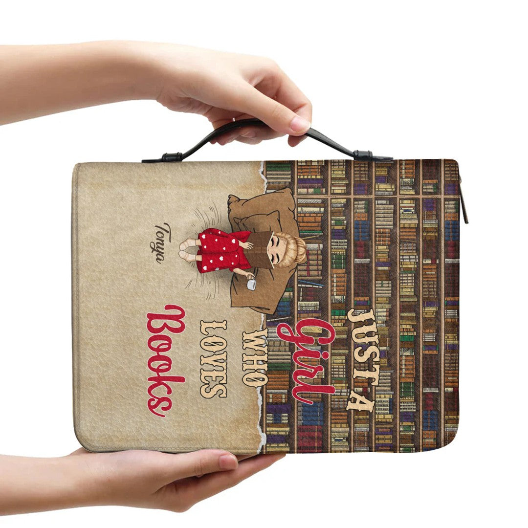 Personalized Book Cover Bag – Custom Name Bible Cover for Book Lovers | CHRISTIANARTBAG