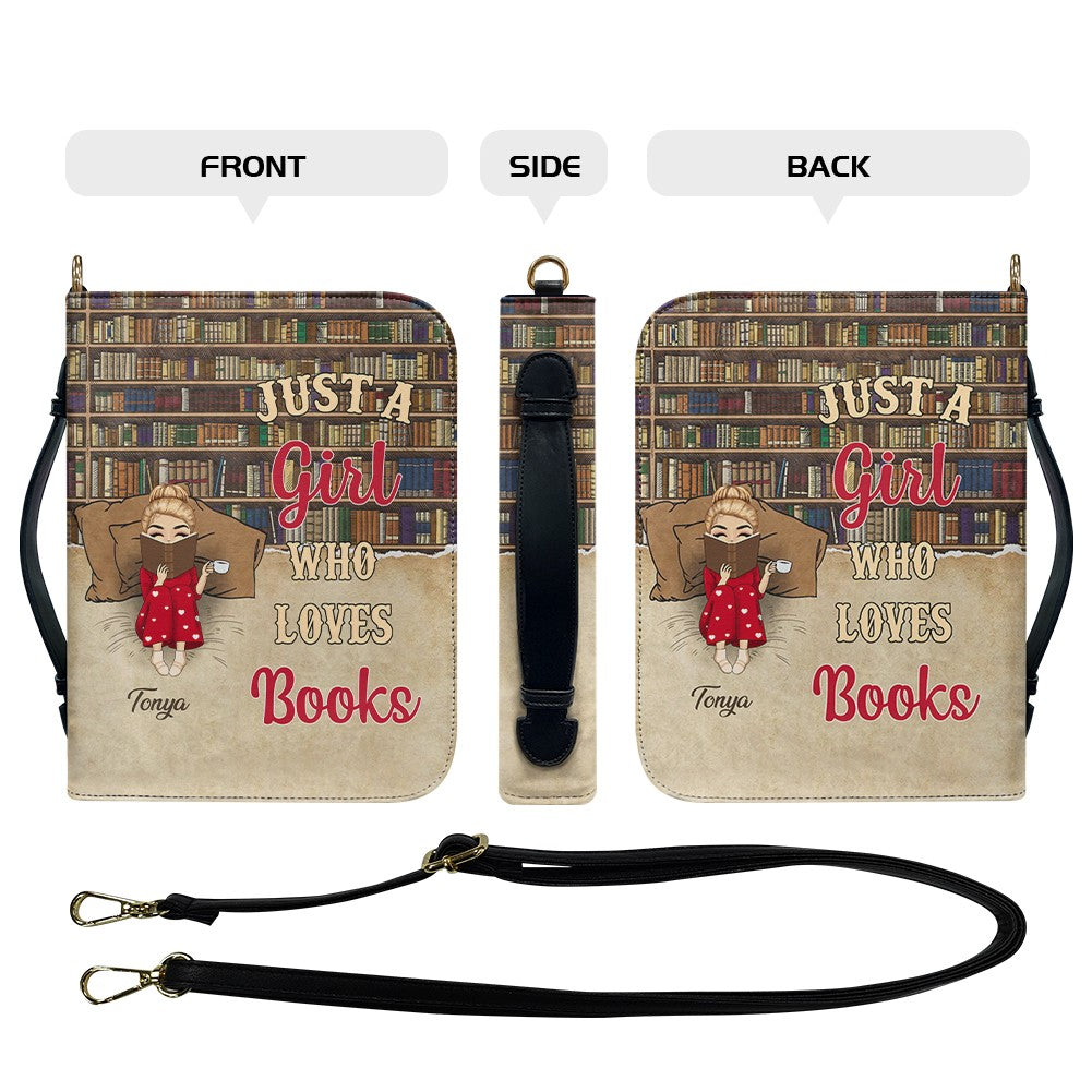 Personalized Book Cover Bag – Custom Name Bible Cover for Book Lovers | CHRISTIANARTBAG