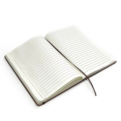 Personalized Leather Notebook for Teachers - Custom Name & Career Acrostic Alphabet Gift