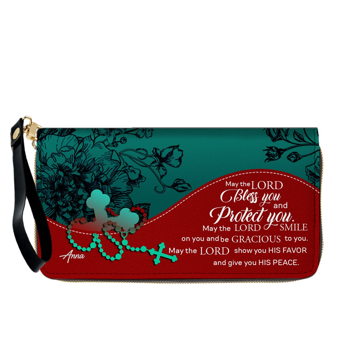 Personalized Christian Leather Handbag – Christian Christmas Gift for Women