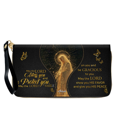 Personalized Christian Leather Handbag & Wallet Set | CHRISTIANARTBAG™ Faith Gift for Women
