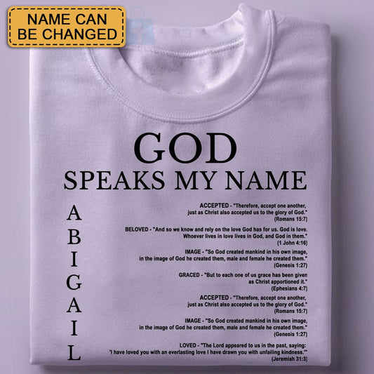 CHRISTIANARTBAG Personalized T-Shirt: Uncover the sacred meaning of your name - Personalized T-Shirt - CAB01100724.