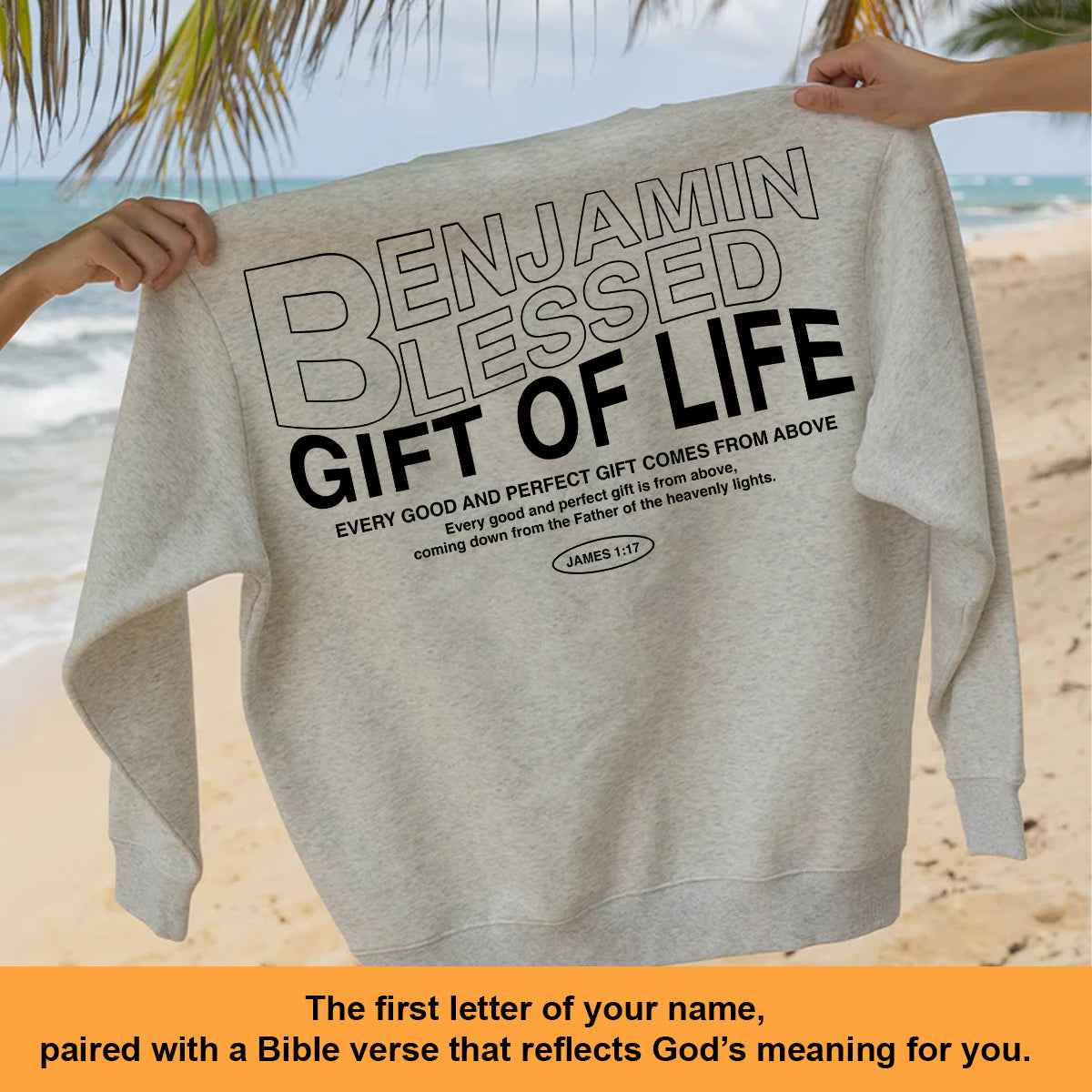 Personalized Christian Name T-Shirts – Bible Verse Meaning for Every Letter of Your Name