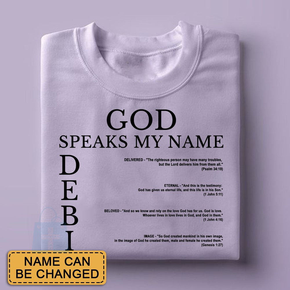 CHRISTIANARTBAG Personalized T-Shirt For Kids: Uncover the sacred meaning of your name - Personalized T-Shirt - CAB111024.