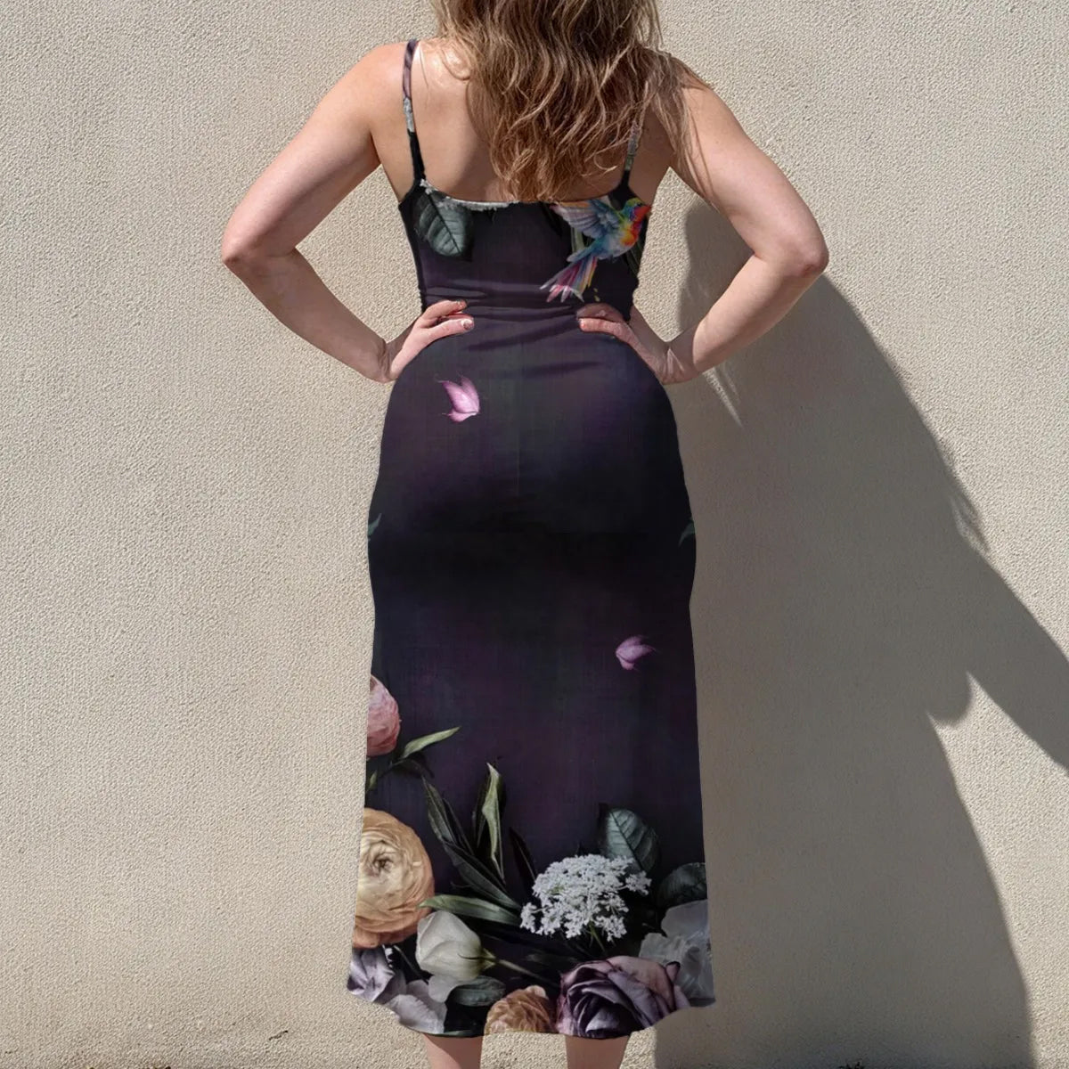 christian maxi dresses Christian Faith Dress for Women – Bible Verses Floral Print Maxi Dress with Bible Verses