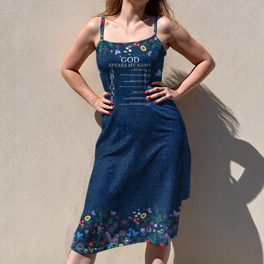 Christian Faith Dress for Women – Uncover the sacred meaning of your name | Inspirational Religious Summer Dress