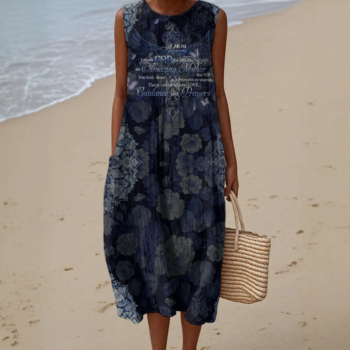 mom maxi dress RTS: Emersyns Floral Mom Maxi Dress