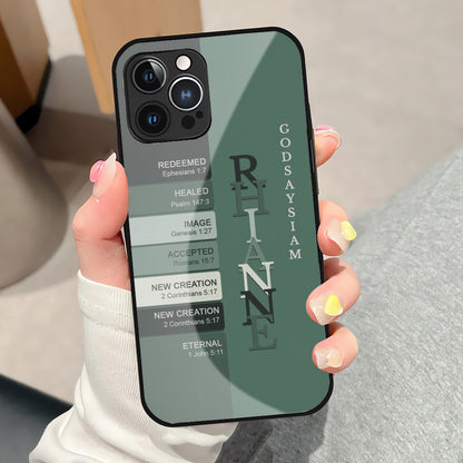 Personalized Christian Hard Phone Case with Bible Verses – Custom 2-Layer Protective Case by CHRISTIANARTBAG