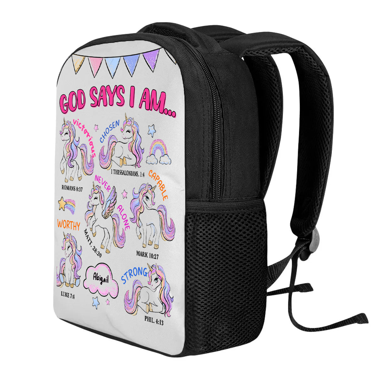 armored backpack for kids Christian Armor of God Backpack for Kids – Custom Faith Backpack for School Large: 44×28×13 cm (17.3"×11"×5.1")