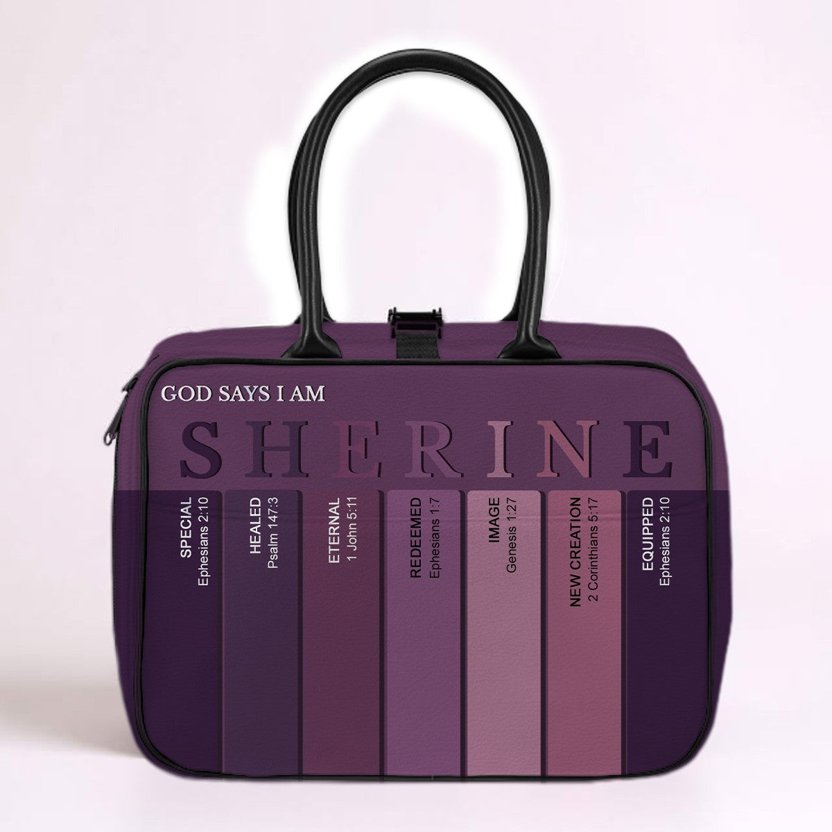 Personalized Christian Cooler Bag – Custom Name Insulated Lunch & Picnic Tote with Bible Verses | CHRISTIANARTBAG