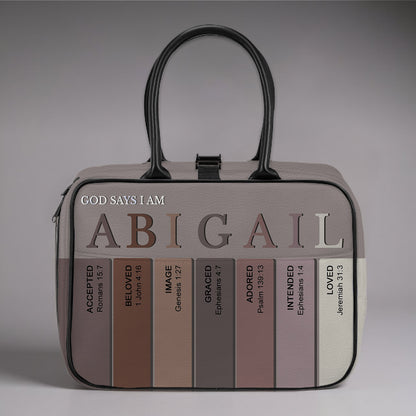Personalized Christian Cooler Bag – Custom Name Insulated Lunch & Picnic Tote with Bible Verses | CHRISTIANARTBAG