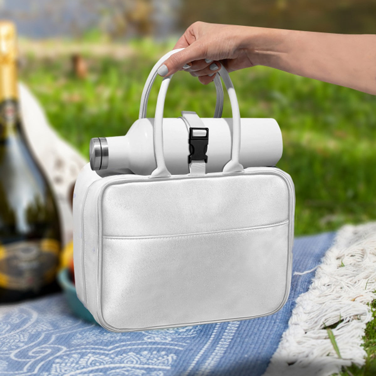 Personalized Christian Cooler Bag – Custom Name Insulated Lunch & Picnic Tote with Bible Verses | CHRISTIANARTBAG