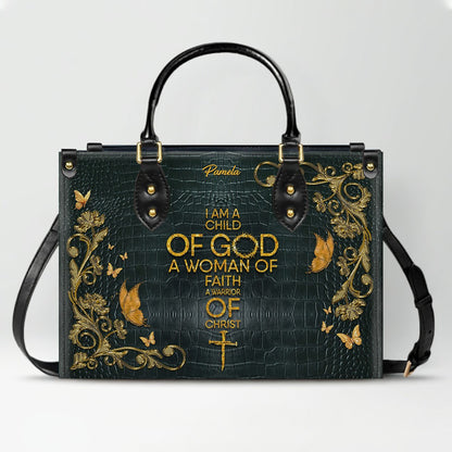 CHRISTIANARTBAG Handbags Albino Croc - Custom Bible Verses Name & Color - Personalized Leather Handbag - CABLTB04012226