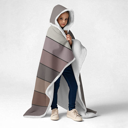 Personalized Wearable Hooded Blanket with Custom Name & Bible Verses – CHRISTIANARTBAG | Adjustable Colors & Christian Gift