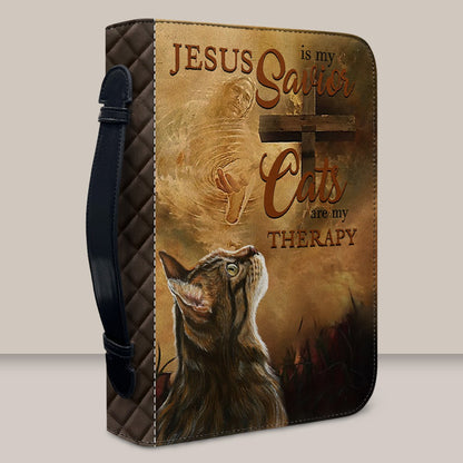 Personalized Bible Cover with Pet Photo & Name – Christian Gift with Dog or Cat Design and Inspirational Scripture Quote