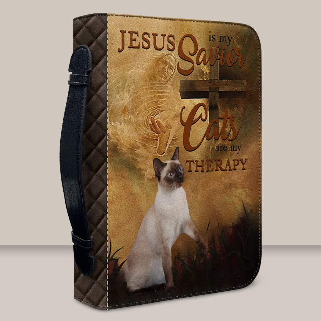 Personalized Bible Cover with Pet Photo & Name – Christian Gift with Dog or Cat Design and Inspirational Scripture Quote