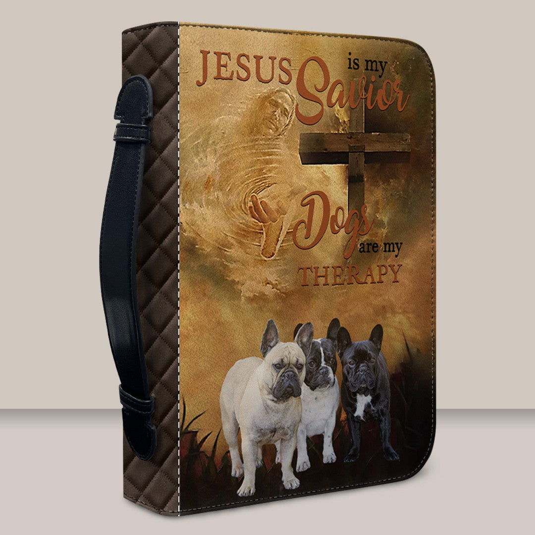 Personalized Bible Cover with Pet Photo & Name – Christian Gift with Dog or Cat Design and Inspirational Scripture Quote