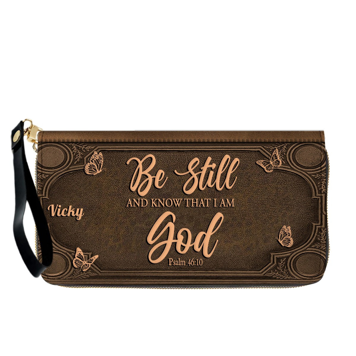 Custom Scripture Leather Tote & Wallet Set | Personalized Faith Gifts by CHRISTIANARTBAG CAB01042026