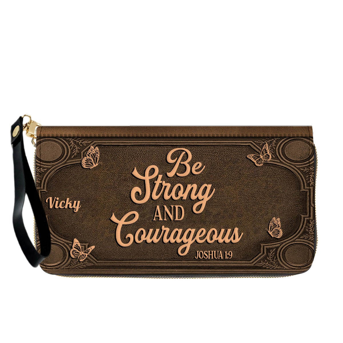 Custom Scripture Leather Tote & Wallet Set | Personalized Faith Gifts by CHRISTIANARTBAG CAB01042026
