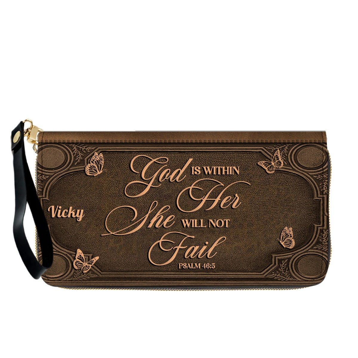 Custom Scripture Leather Tote & Wallet Set | Personalized Faith Gifts by CHRISTIANARTBAG CAB01042026