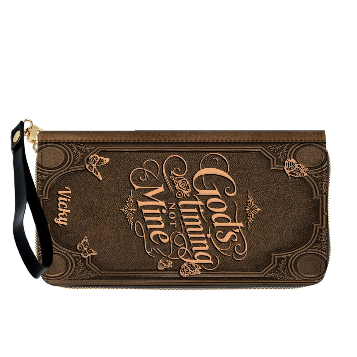 Custom Scripture Leather Tote & Wallet Set | Personalized Faith Gifts by CHRISTIANARTBAG CAB01042026