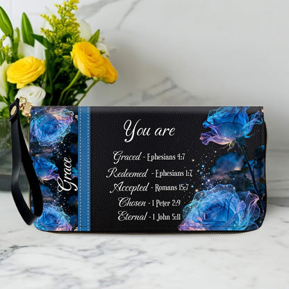 Personalized Leather Handbag with Bible Verses – Custom Christian Gift for Women | CHRISTIANARTBAG CAB010202426