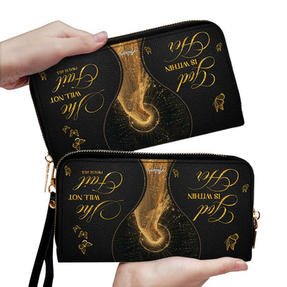 Personalized Christian Leather Handbag & Wallet Set | CHRISTIANARTBAG™ Faith Gift for Women