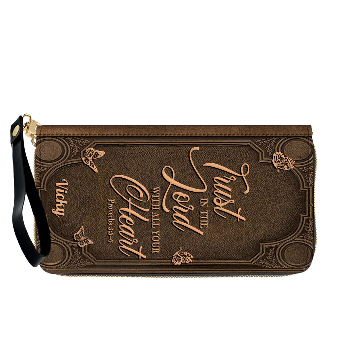 Custom Scripture Leather Tote & Wallet Set | Personalized Faith Gifts by CHRISTIANARTBAG CAB01042026