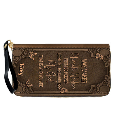 Custom Scripture Leather Tote & Wallet Set | Personalized Faith Gifts by CHRISTIANARTBAG CAB01042026