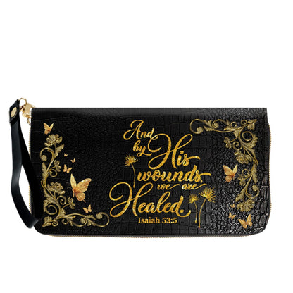 Personalized Leather Handbag with Custom Name & Bible Verse - Personalized Christian Leather Handbag & Wallet Set | CHRISTIANARTBAG™ CAB0141426