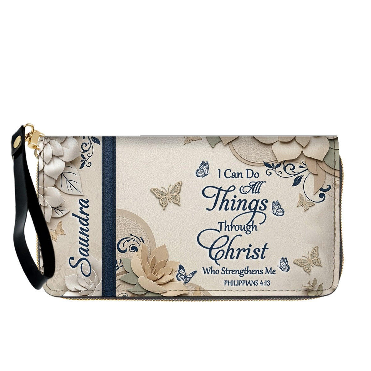 CHRISTIANARTBAG Personalized Leather Handbag for Women – Custom Faith-Based Tote Bag with Bible Verses – Inspirational Christian Gifts for Her CAB01052626