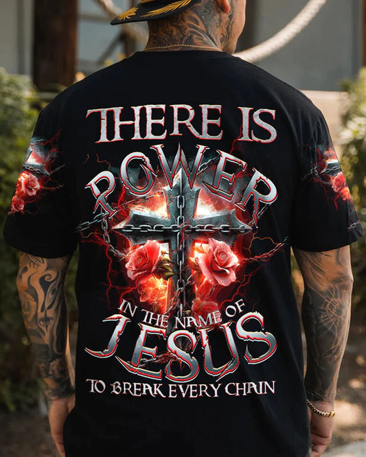 Christianartbag 3D T-Shirt For Men, Break Every Chain Men's All Over Print Shirt, Christian T-Shirt, Christian 3D T-Shirt, Unisex T-Shirt. - Christian Art Bag