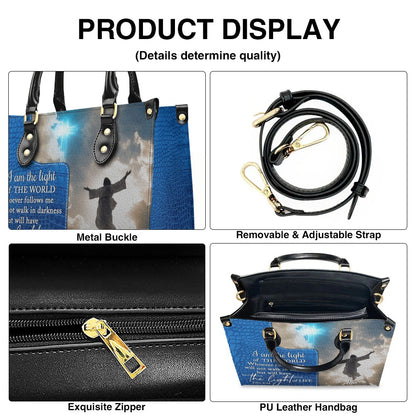 Personalized Leather Handbag for Women – Custom Christian Purse with Bible Verse – CHRISTIANARTBAG