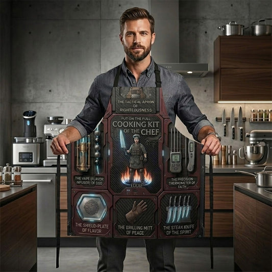 Personalized Apron - Custom Chef Aprons | CHRISTIANARTBAG 01060426