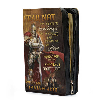 Personalized Armor of God Bible Cover with Name – Christian Leather Bible Case | CHRISTIANARTBAG CAB01122925