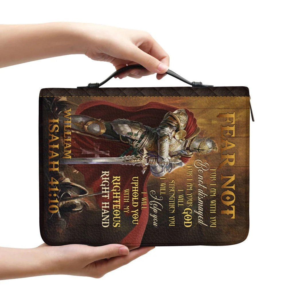 Personalized Armor of God Bible Cover with Name – Christian Leather Bible Case | CHRISTIANARTBAG CAB01122925