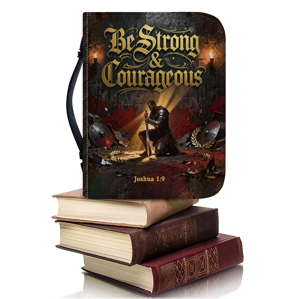 Personalized Bible Cover for Men – Custom Name & Bible Verse | CHRISTIANARTBAG CAB011926