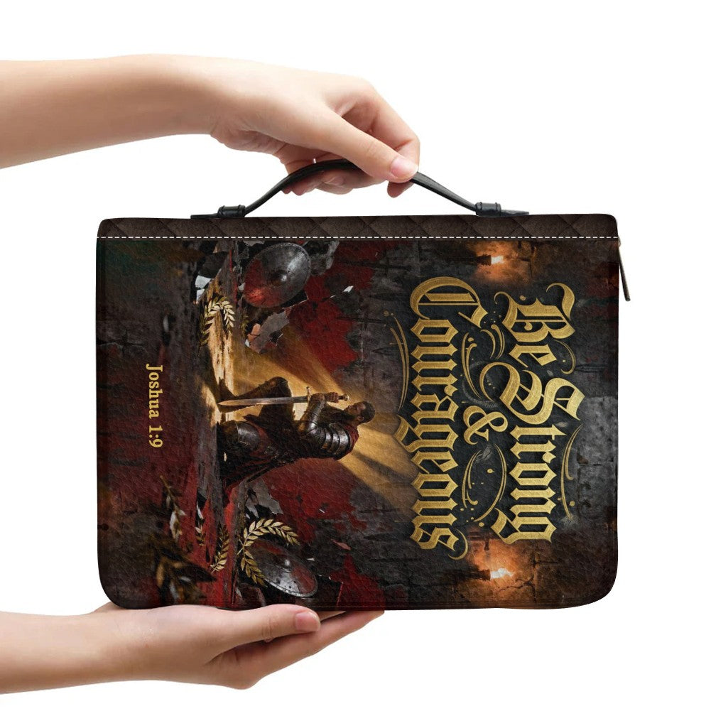 Personalized Bible Cover for Men – Custom Name & Bible Verse | CHRISTIANARTBAG CAB011926