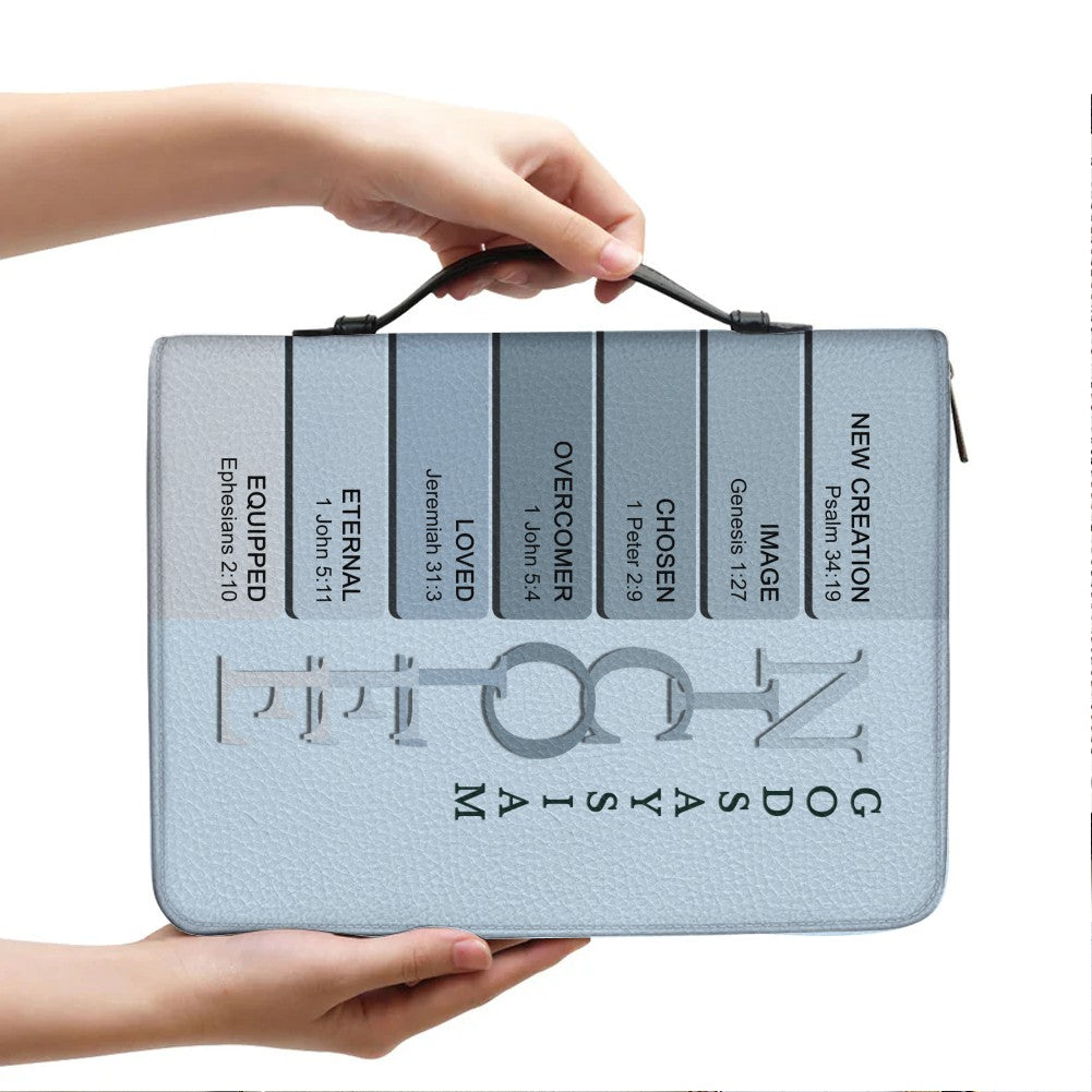 CHRISTIANARTBAG Bible Cover - Uncover the sacred meaning of your name - Personalized Bible Cover, CABBBCV011626